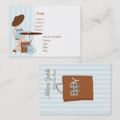 Carte De Visite Baby Shop (Devant / Derrière)