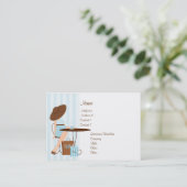 Carte De Visite Baby Shop (Debout devant)