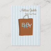 Carte De Visite Baby Shop (Dos)
