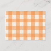 Carte De Visite Baby shower de chair doux Raffle (Dos)