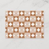 Carte De Visite baby shower de tirage de couche (Dos)