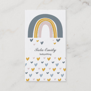 Carte De Visite Baby sitting Baby Boutique Baby Service de nurseri