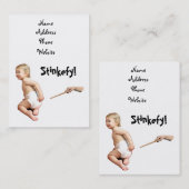 Carte De Visite Baby Stinkefy !-carte de visite (Devant / Derrière)