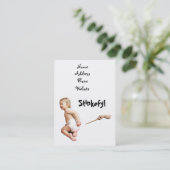 Carte De Visite Baby Stinkefy !-carte de visite (Debout devant)