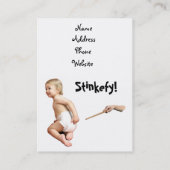 Carte De Visite Baby Stinkefy !-carte de visite (Dos)
