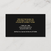 Carte De Visite Babysitter (Dos)