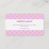 Carte De Visite Babysitter (Dos)