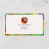 Carte De Visite Babysitter Magnifique Puzzle (Dos)