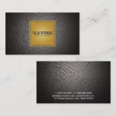 Carte De Visite Bac en cuir Vignette (Devant / Derrière)