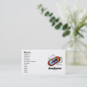 Carte De Visite Bactéries d'équipe (Prokaryote) (Debout devant)