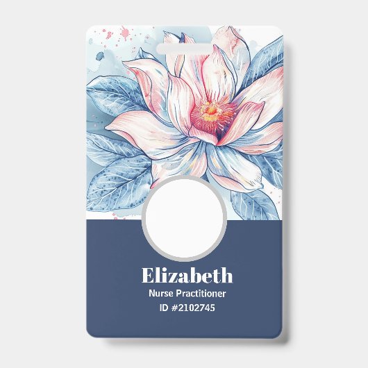 Carte de visite badges personnalisés (Avant)