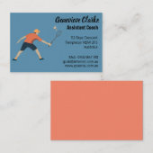 Carte De Visite Badminton (Devant / Derrière)