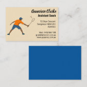 Carte De Visite Badminton (Devant / Derrière)