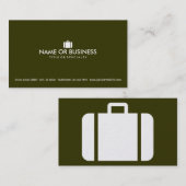 Carte De Visite bagage simple (Devant / Derrière)