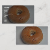 Carte De Visite Bagel délicieux (Devant / Derrière)