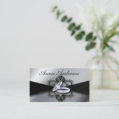 Carte De Visite bagues de fiançailles mariage Organisation d'événe (Debout devant)