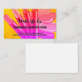 Carte De Visite Baguettes | Artiste de maquillage (Devant / Derrière)