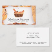 Carte De Visite Baguettes et pâtisseries (Devant / Derrière)