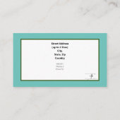 Carte De Visite Baguio Morning (Dos)