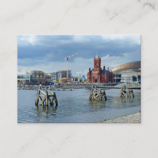 Carte De Visite Baie de Cardiff, Cardiff. (Devant)