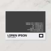 Carte De Visite Baie d'éclairage (Dos)