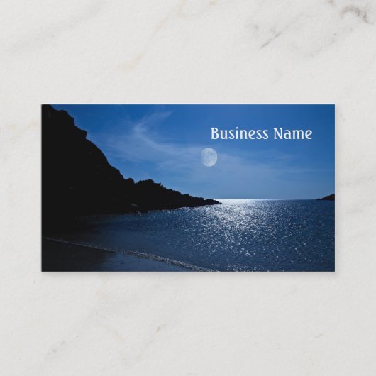 Carte De Visite Baie Lune (Devant)