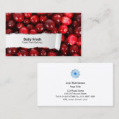 Carte De Visite Baies Aliments personnalisablesCarte de visite Clo (Devant / Derrière)