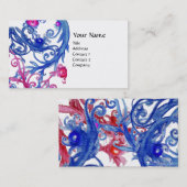 CARTE DE VISITE BAIES BLEUES (Devant / Derrière)