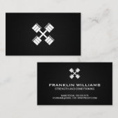 Carte De Visite Baies croisées | Formateur personnel (Devant / Derrière)