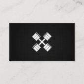 Carte De Visite Baies croisées | Formateur personnel (Devant)