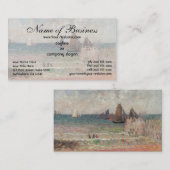 Carte De Visite Baignade Dieppe par Paul Gauguin (Devant / Derrière)