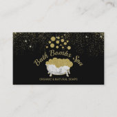 Carte De Visite Baignoire Bombe Spa de savon bulle (Devant)