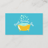 Carte De Visite Baignoire Boules de savon Shampoing (Devant)