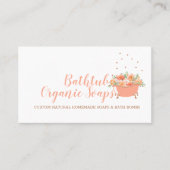 Carte De Visite Baignoire bulle de savon (Devant)