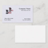 Carte de visite Bail Bondsman (Devant / Derrière)