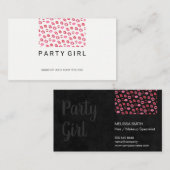 Carte De Visite Bain à lèvres / Salon (Devant / Derrière)