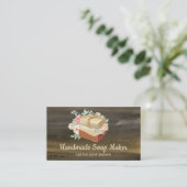 Carte De Visite Bain à savon artisanal Bain Bio Botanique (Debout devant)