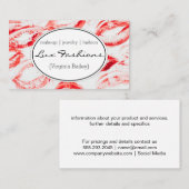 Carte De Visite Baise à lèvres Staines (Devant / Derrière)