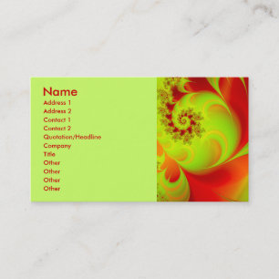 Carte De Visite Baiser