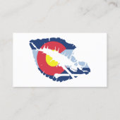 Carte De Visite baiser colorado (Dos)