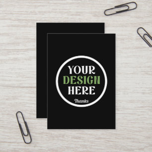 Carte De Visite baiser personnalisé, unique, élégant et minimalist