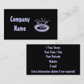 Carte De Visite Baisse de l'eau (Devant / Derrière)