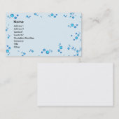 Carte De Visite Baisses de l'eau (Devant / Derrière)