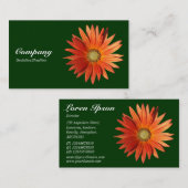 Carte De Visite Baisy africain - Vert foncé (Devant / Derrière)