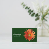 Carte De Visite Baisy africain - Vert foncé (Debout devant)