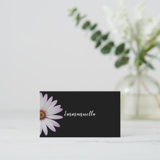 Carte De Visite Baisy noir et blanc (Debout devant)