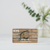 Carte De Visite Bait and Tackle Shop (Debout devant)