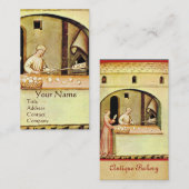 CARTE DE VISITE BAKER À FOUR ANTIQUE, BOUTIQUE DE PAIN DE BAKERY (Devant / Derrière)