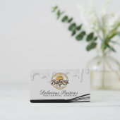 Carte De Visite Baker Bread | Pastries | Whisk (Debout devant)