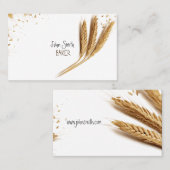 Carte De Visite Baker (panadero) tarjeta visita (Devant / Derrière)